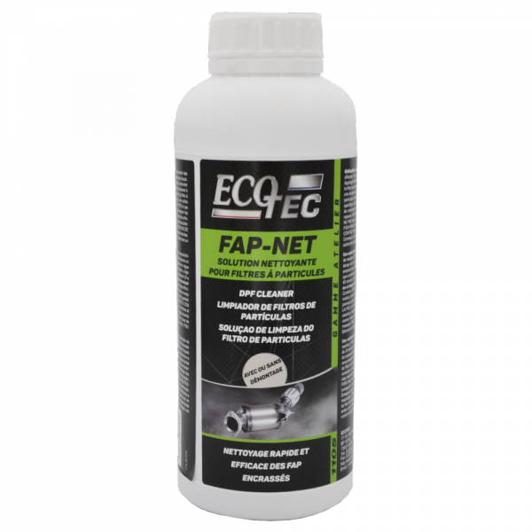 FAP-NET Ecotec Nettoyage efficace des filtres à particules colmatés